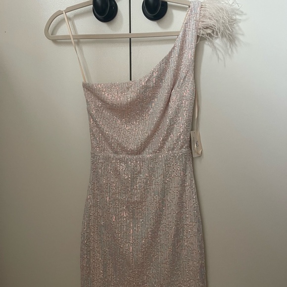 WINSDOR NWT one shoulder formal dress - Picture 2 of 4